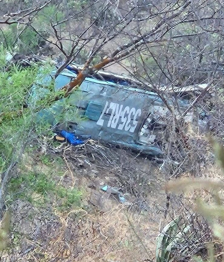 Los cinco jornaleros de Ajalpan que murieron en el accidente viajaban en un autobús con otras 15 personas.
