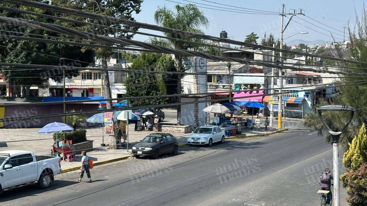 Dan 72 horas a los ambulantes del parque Totimehuacan para que se retiren