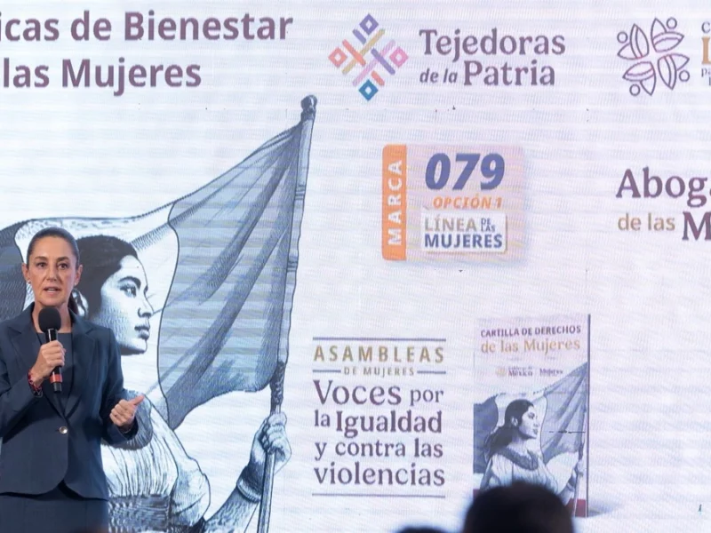 Sheinbaum anuncia la Línea de las Mujeres para víctimas de violencia
