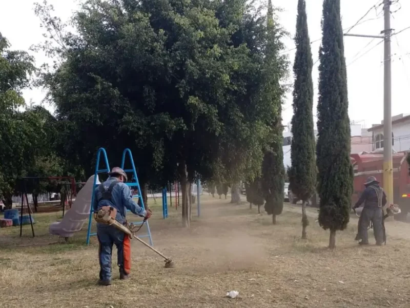 Realiza Gobierno de la Ciudad labores de mantenimiento y limpieza en colonias de la ciudad