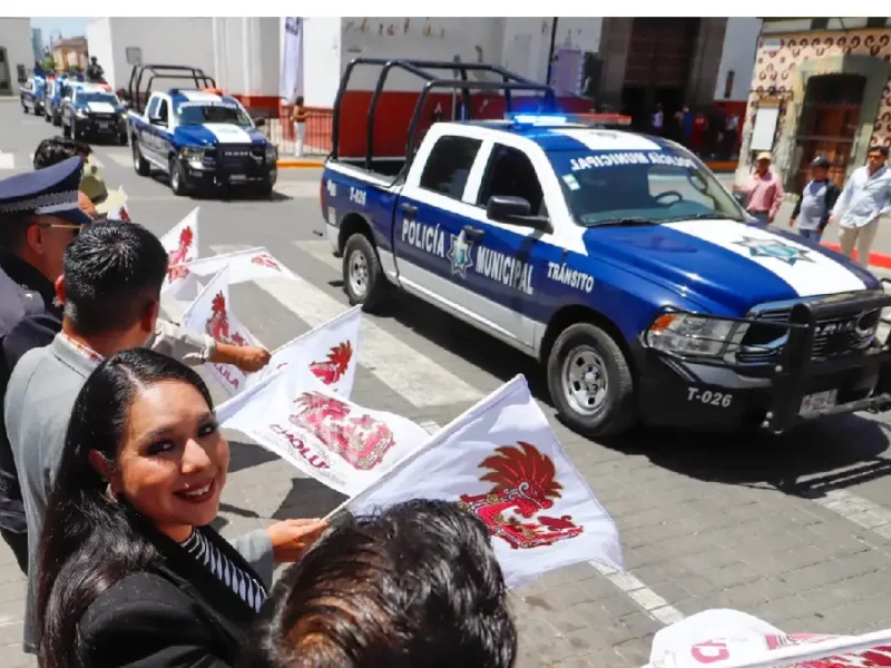 Tonantzin Fernández pone en marcha el operativo Semana Santa Segura en San Pedro Cholula