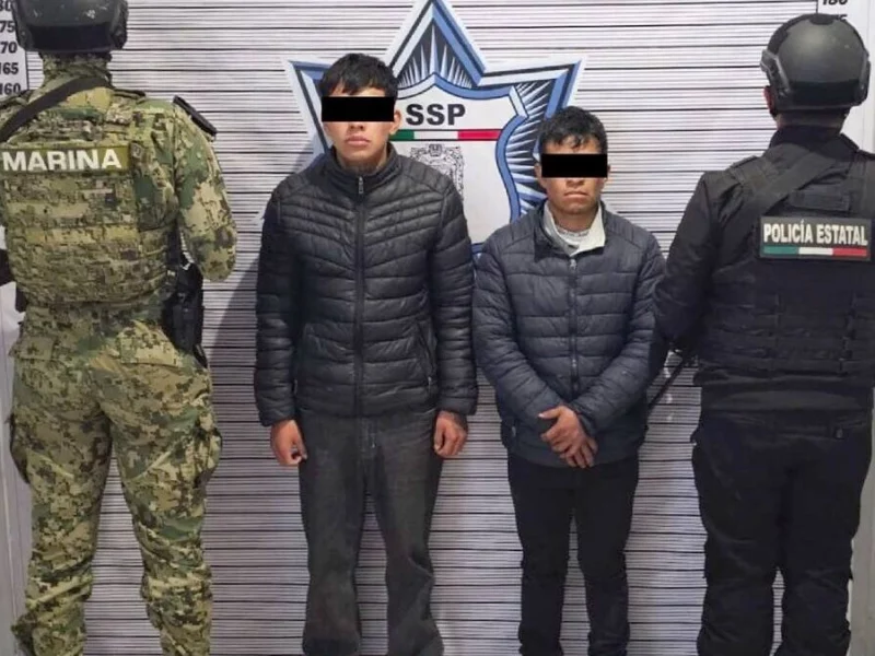 Detienen a dos por robo de gas LP en Puebla; los ligan a La Barredora  