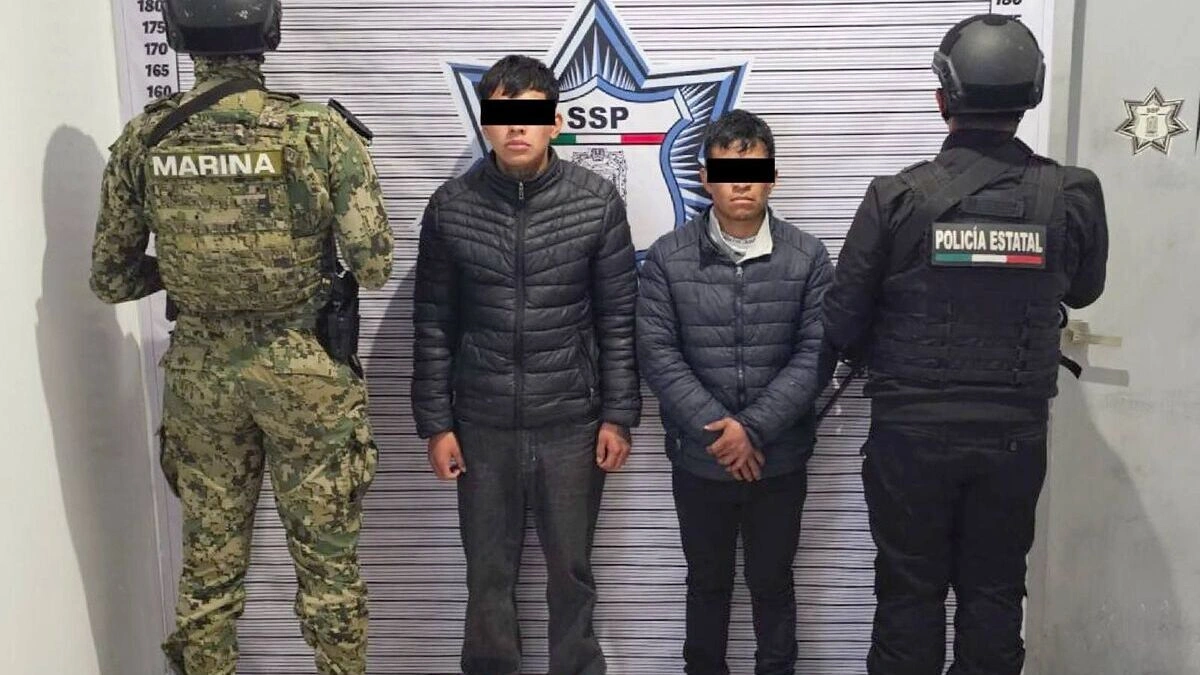 Detienen a dos por robo de gas LP en Puebla; los ligan a La Barredora  