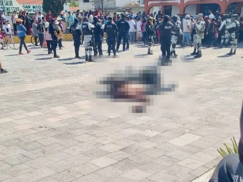 Linchan a un hombre en los límites de Puebla y Tlaxcala por el robo de una niña  