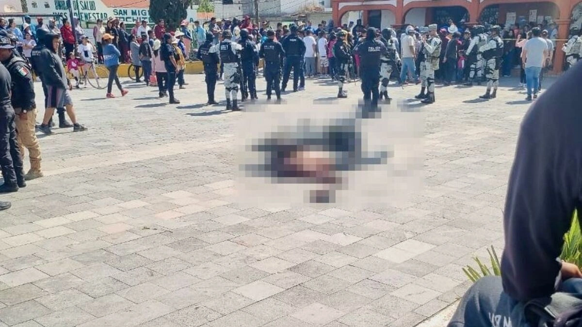 Linchan a un hombre en los límites de Puebla y Tlaxcala por el robo de una niña  