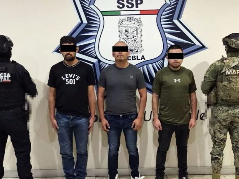 Detienen a tres generadores de violencia en la colonia Bosques de San Sebastián 