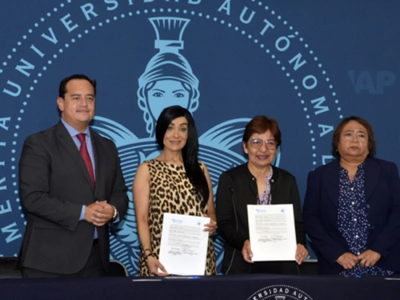 Firman alianza la BUAP y la CDH Puebla