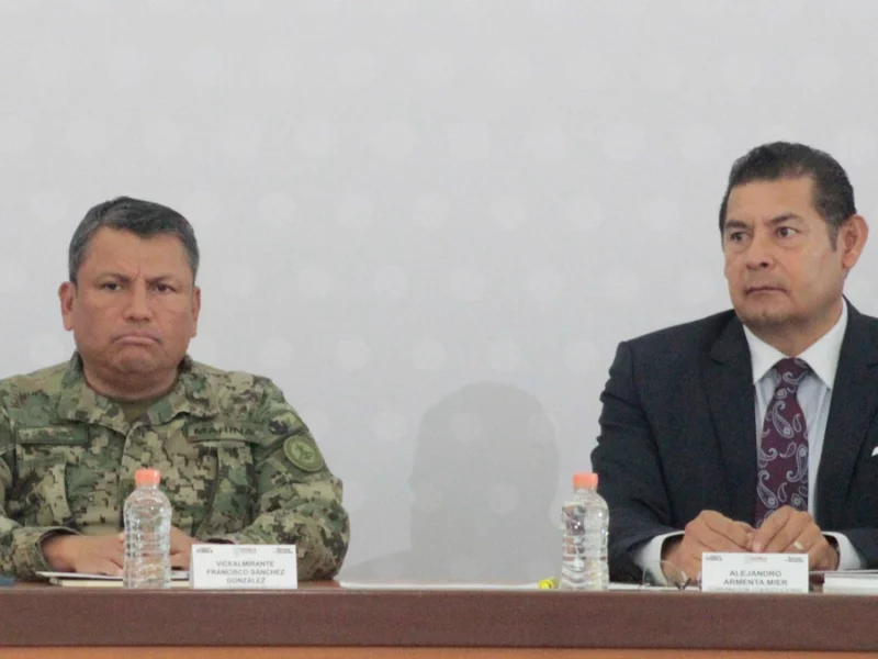 “No bajaremos la guardia”, dice el titular de la SSP en Puebla ante presuntas amenazas de La Barredora 