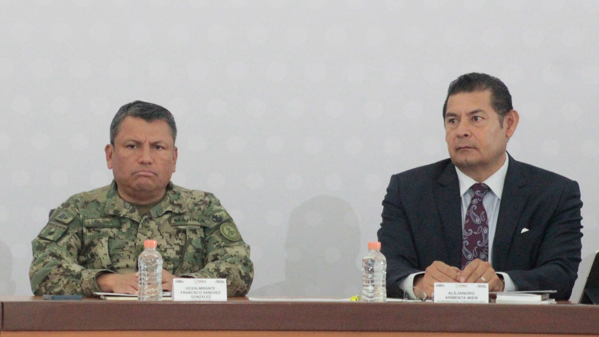 “No bajaremos la guardia”, dice el titular de la SSP en Puebla ante presuntas amenazas de La Barredora 