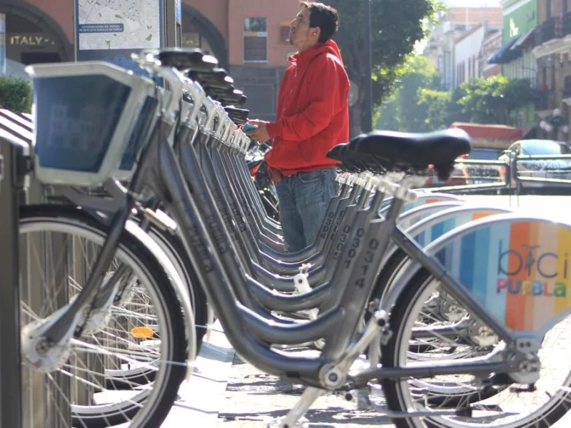 Armenta anuncia BiciPuebla, una empresa para rentar bicicletas como en la CDMX 