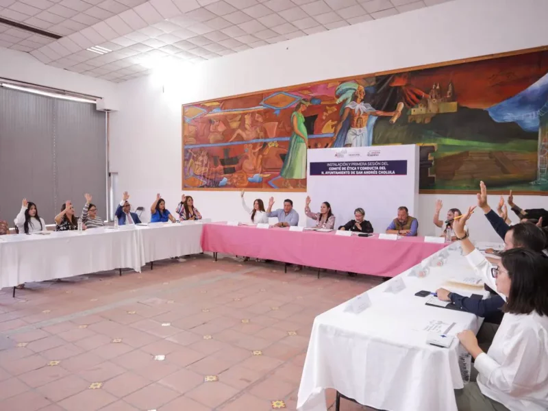 Instalan Comité de Ética y Conducta en San Andrés Cholula