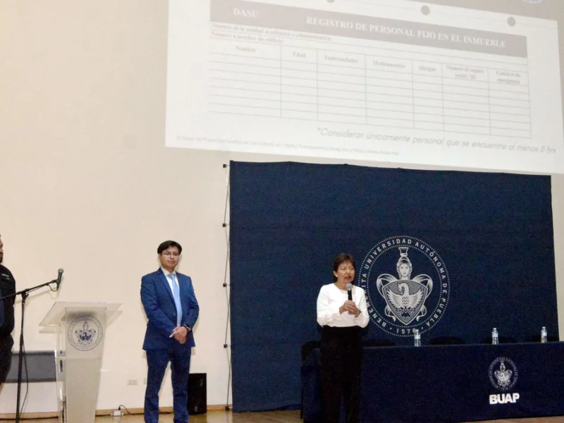 DASU de la BUAP realiza curso de prevención ante situaciones de emergencia