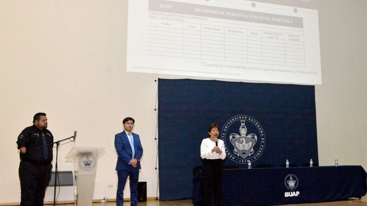 DASU de la BUAP realiza curso de prevención ante situaciones de emergencia