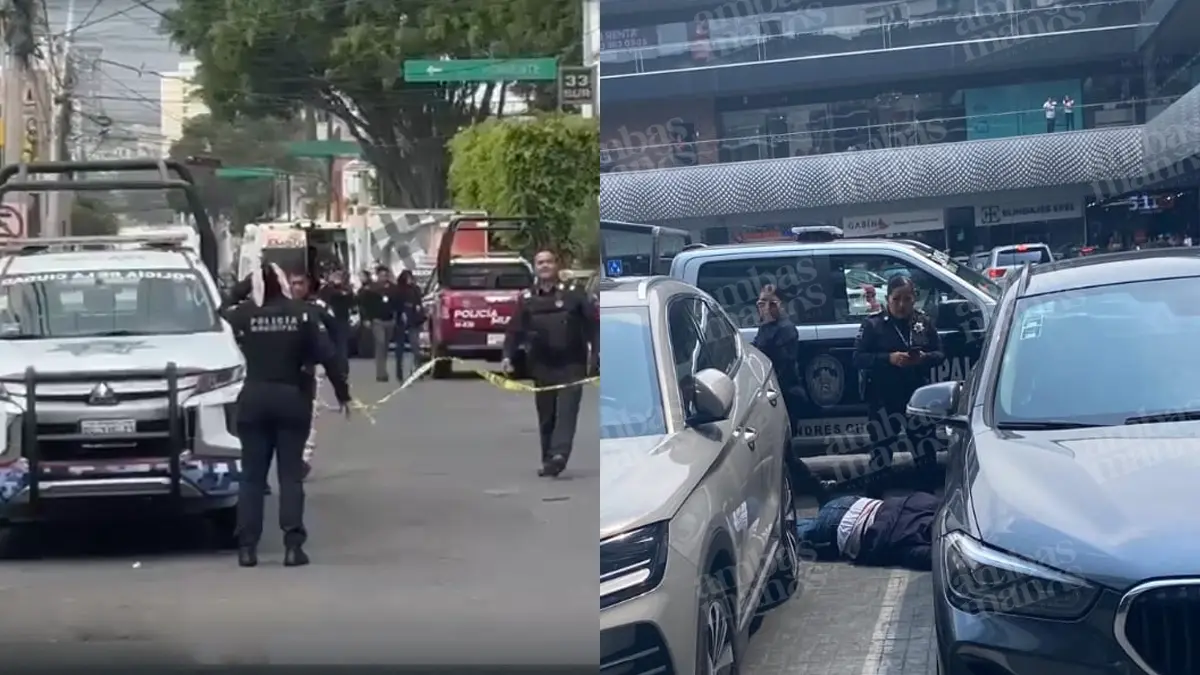 Disparan contra dos militares en Puebla, uno en Plaza Kentro de Angelópolis y otro en El Vergel