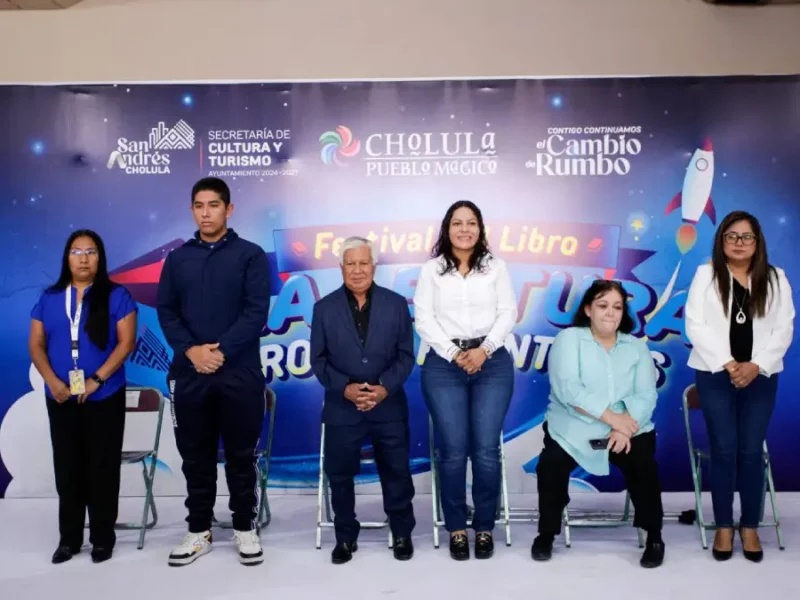 Celebra San Andrés Cholula su primer Festival del Libro