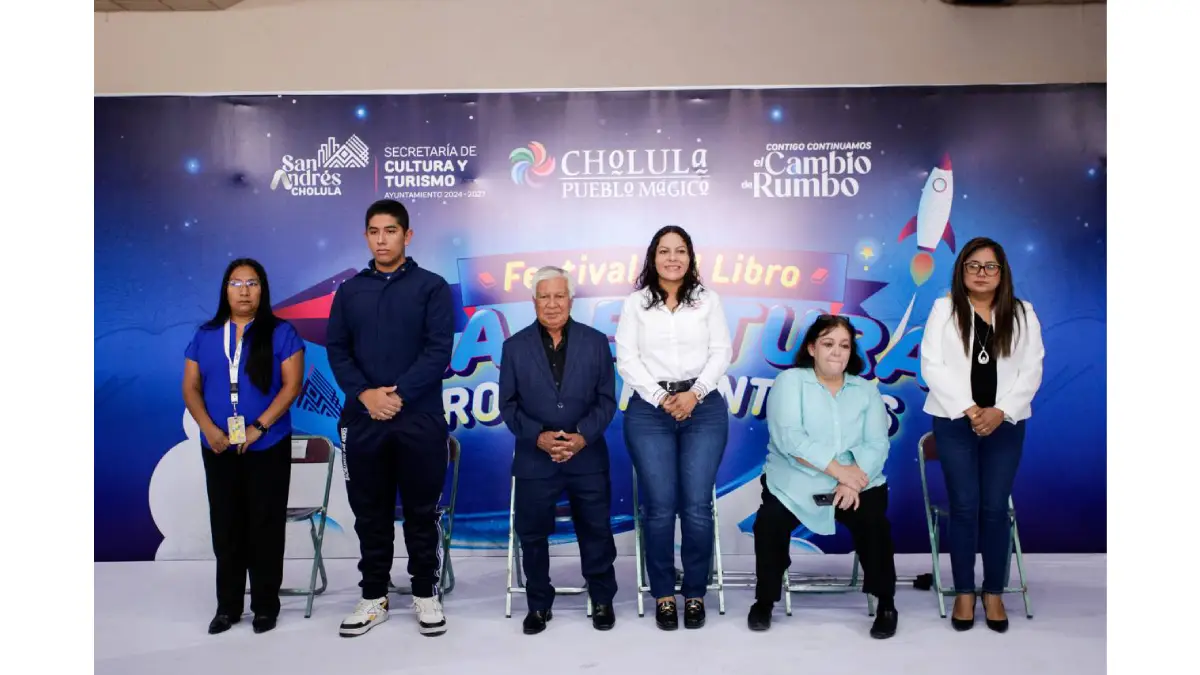 Celebra San Andrés Cholula su primer Festival del Libro