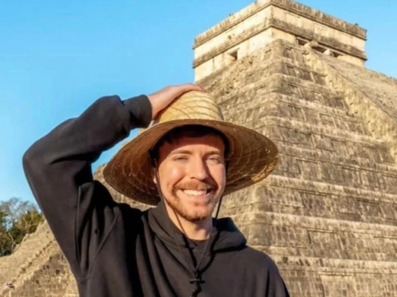 Tunden al INAH por dejar a Mr Beast grabar en Chichén Itzá y Calakmul: “tenía permiso”