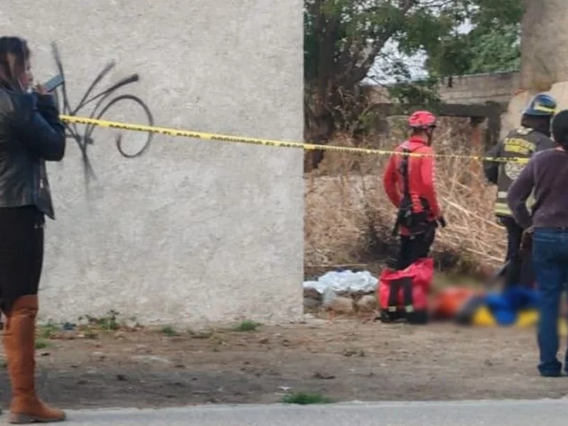 Un hombre ebrio murió al caer a un pozo en Amozoc.