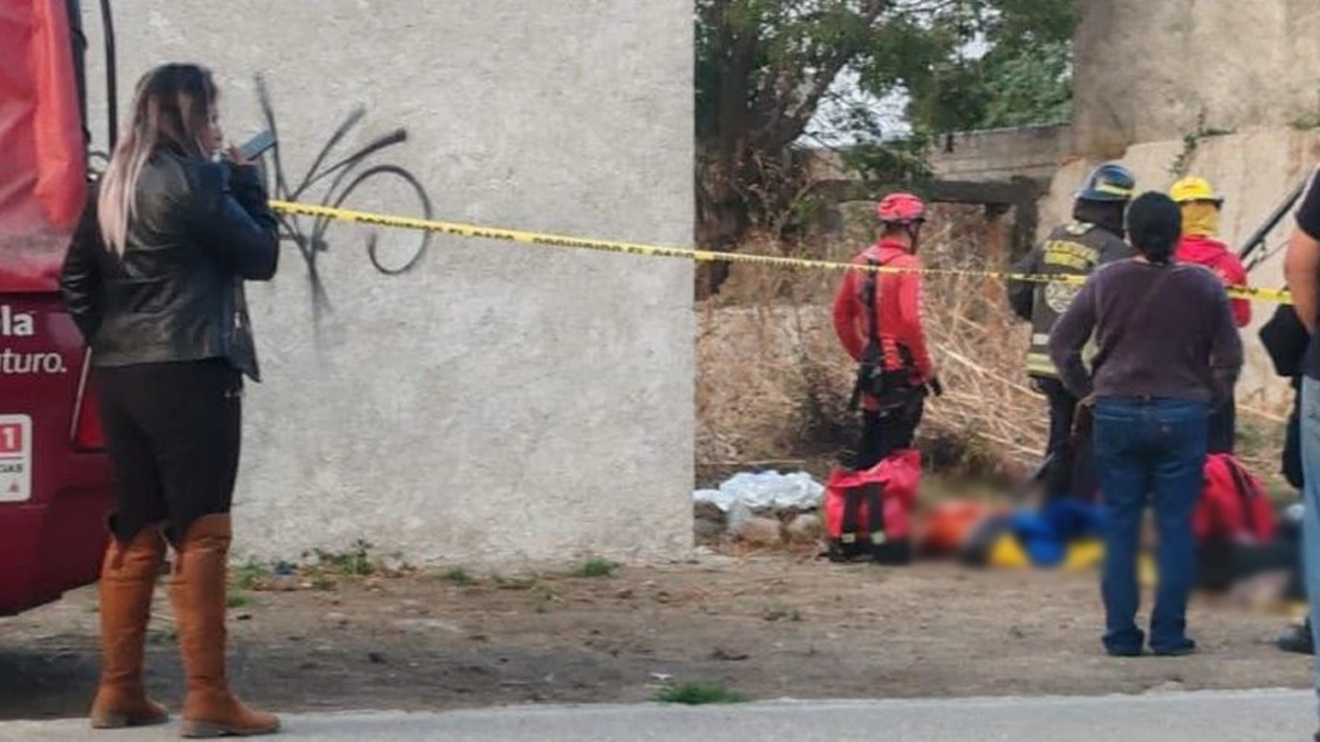Un hombre ebrio murió al caer a un pozo en Amozoc.