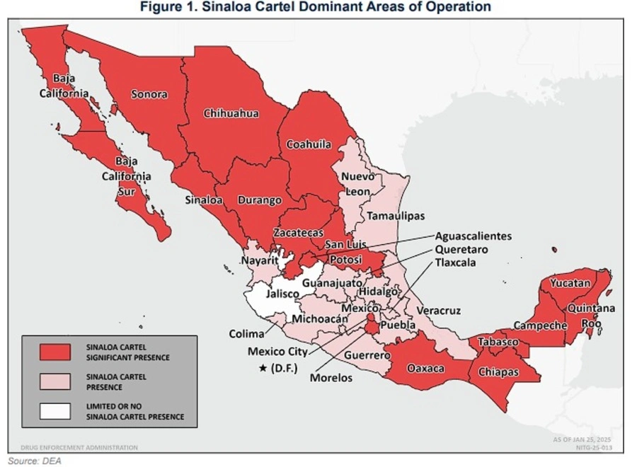Aunque el CJNG tiene más poder en Puebla, el Cártel de Sinaloa también opera.