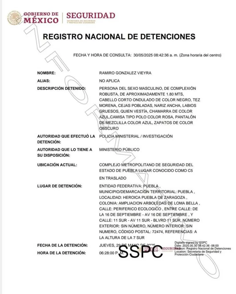 Los tres hermanos González Vieyra en Puebla, quienes eran alcaldes, ya están en prisión.