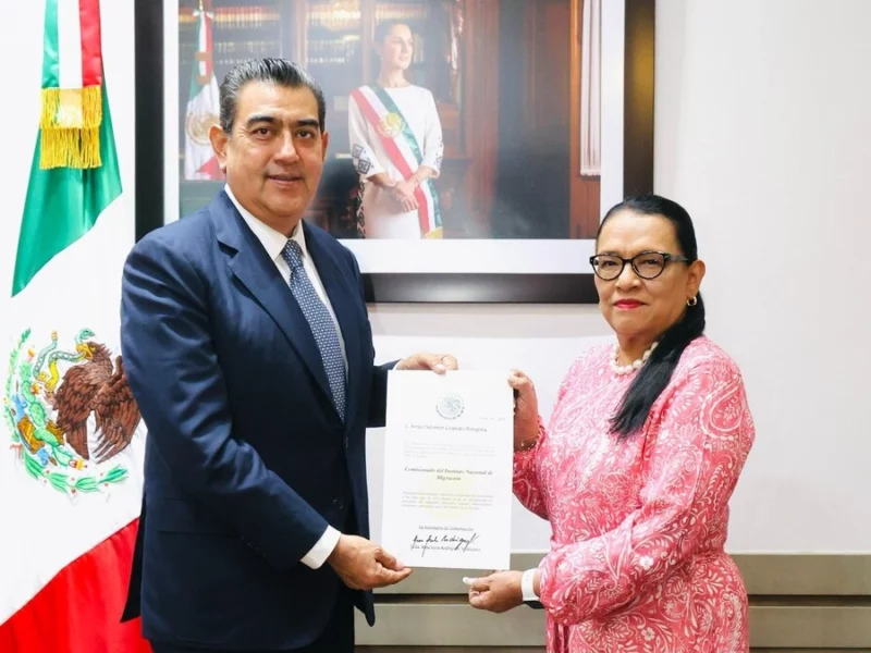 Sergio Salomón asume titularidad del Instituto Nacional de Migración  