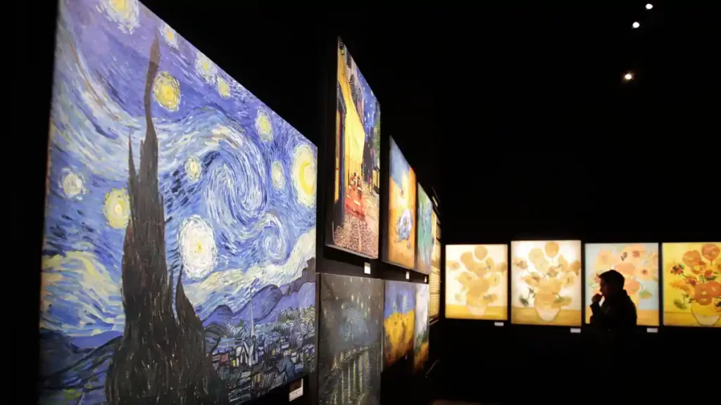 Exposición Van Gogh, The immersive experienc realizada en 2023.