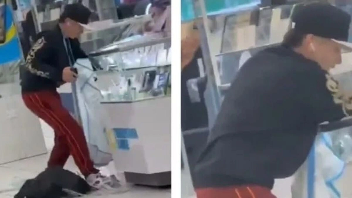VIDEO: Así operan los roba celulares de las tiendas Coppel de Puebla