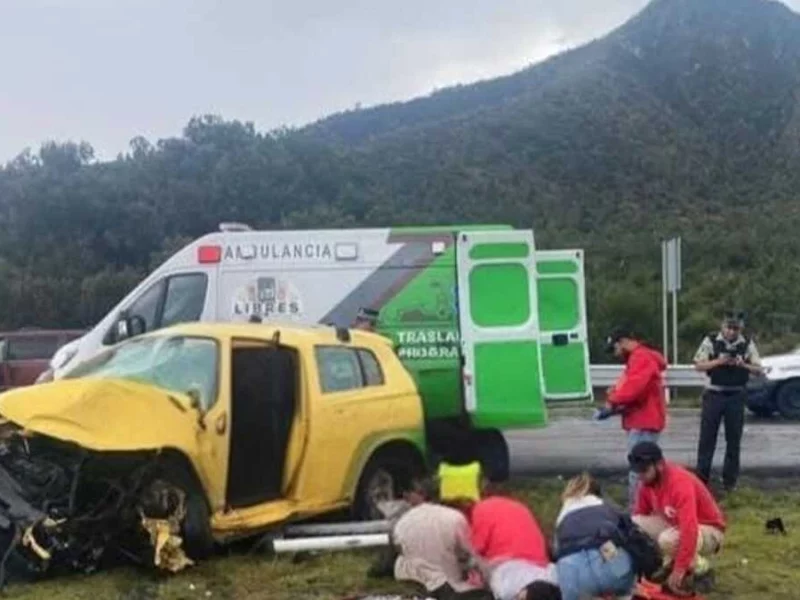 Lluvia y neblina provocan carambola en la Amozoc-Perote