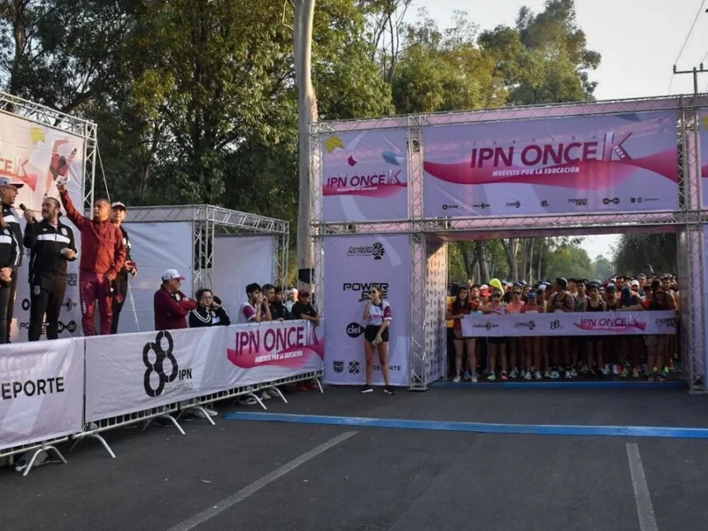 Inscríbete a la Carrera IPN Once K por la sustentabilidad en Puebla
