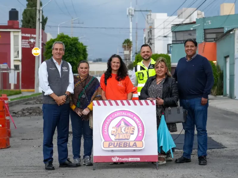 Fortalece Pepe Chedraui Campaña de Bacheo en la colonia Valle Dorado