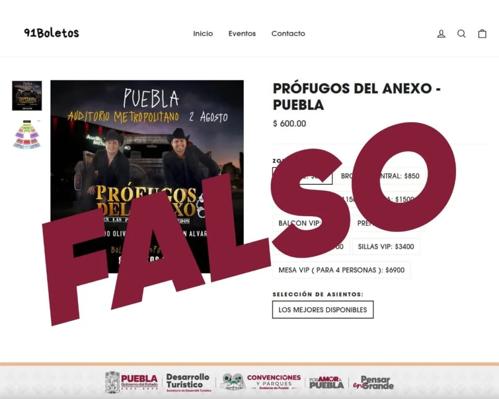 ¡Ten mucho cuidado y no caigas! En redes sociales se anunció un concierto fraudulento de Julión Álvarez y Alfredo Olivas en Puebla.
