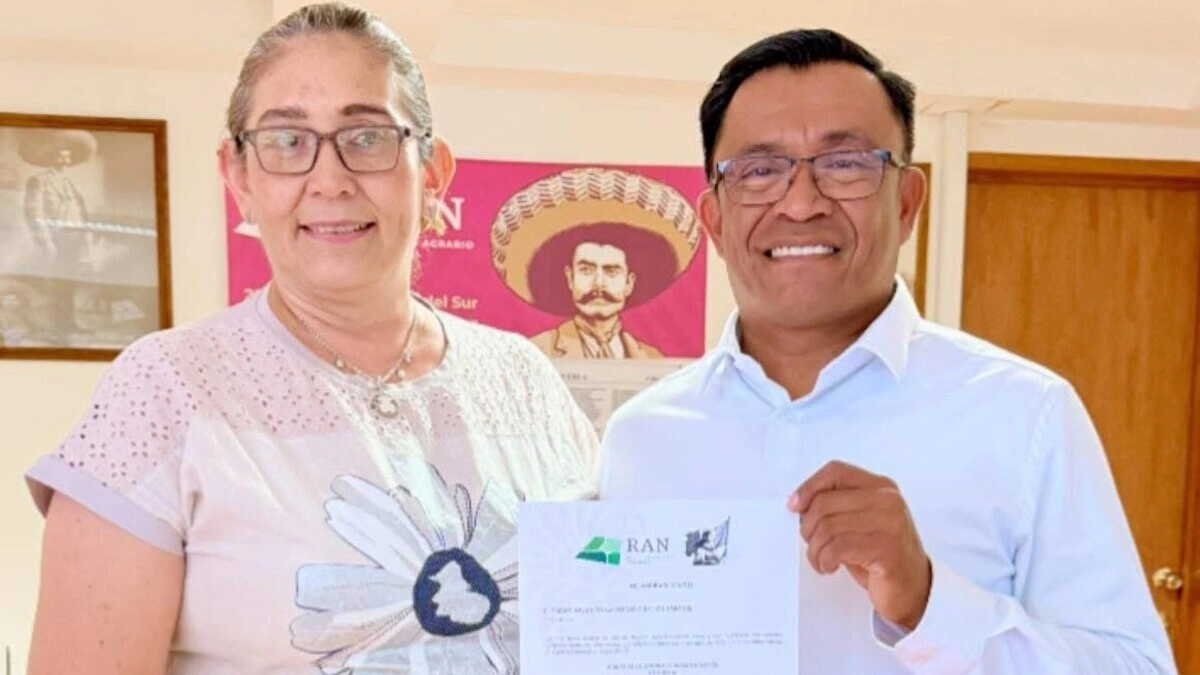 Edgar Garmendia llega a la delegación del Registro Agrario Nacional en Puebla 