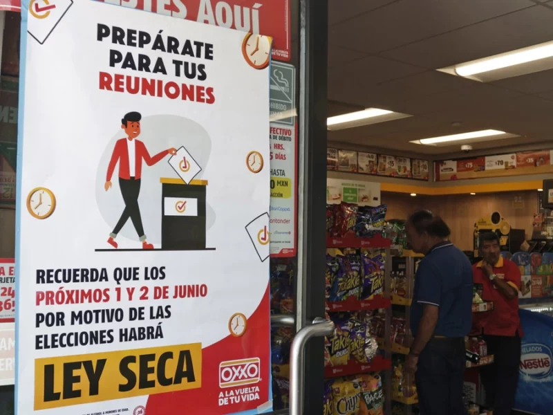 Habrá Ley Seca en Puebla por elección del Poder Judicial