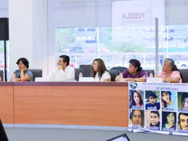 Autoridades y colectivos tendrán un chat para atender desapariciones en Puebla