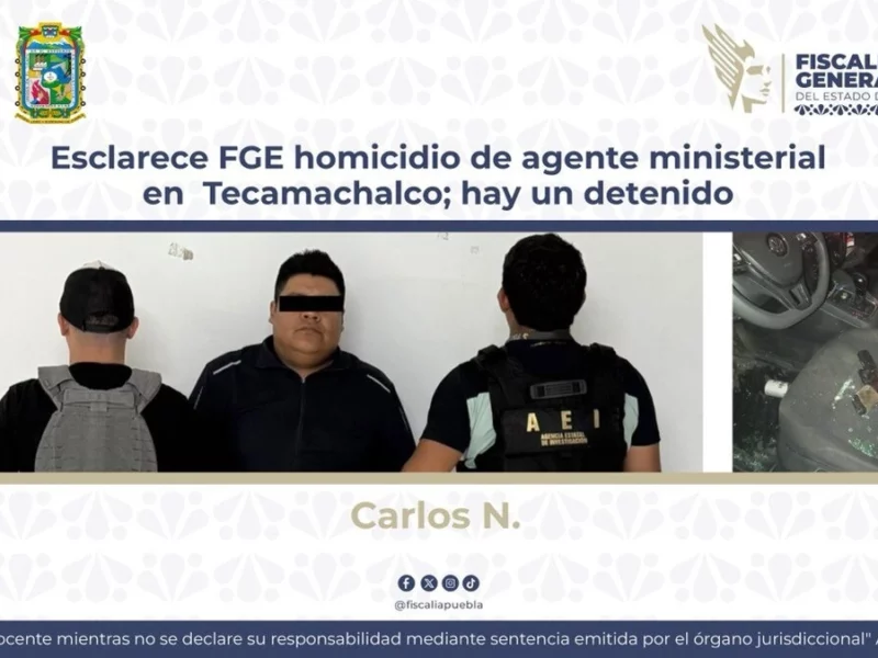 Cae uno de los participantes en la emboscada a ministeriales en Tecamachalco