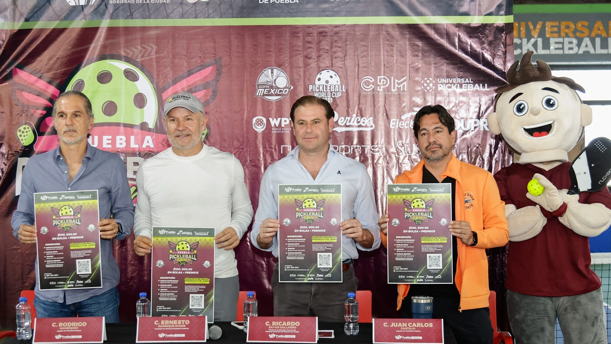 Anuncian torneo de pickleball en Puebla  