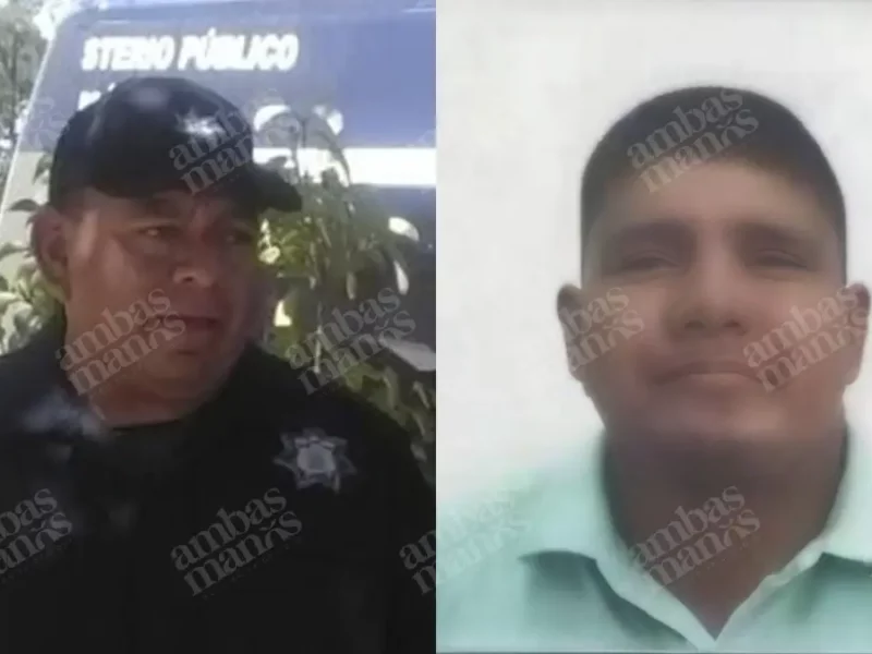 Ellos son los dos policías estatales asesinados mientras custodiaban un inmueble asegurado en Amozoc