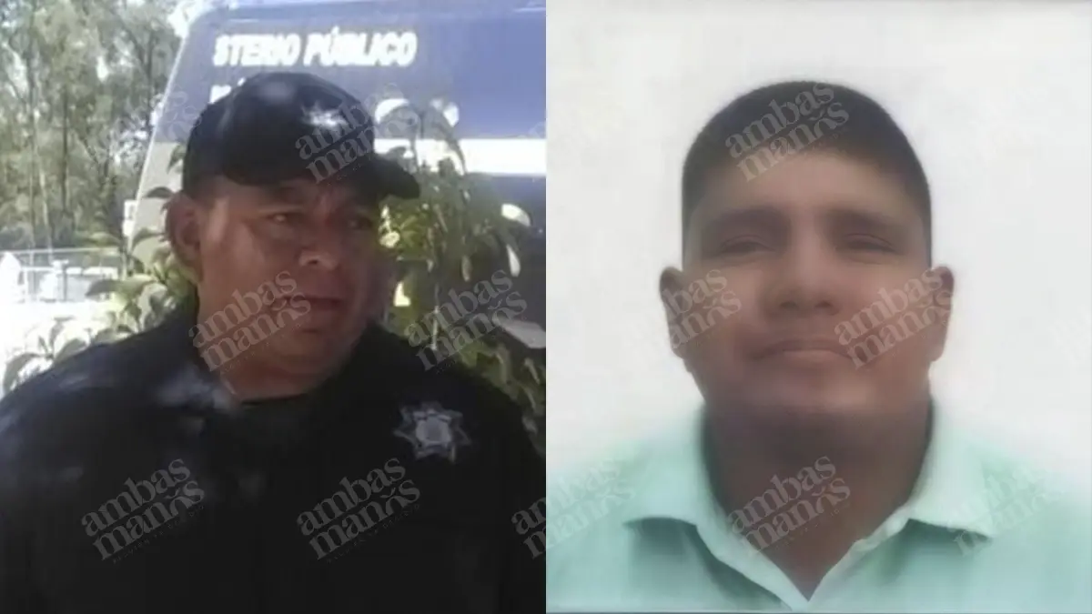 Ellos son los dos policías estatales asesinados mientras custodiaban un inmueble asegurado en Amozoc