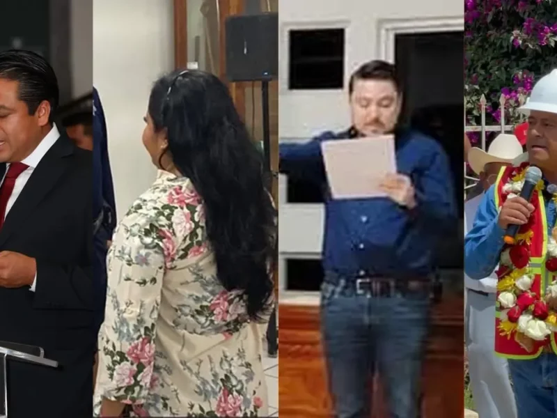 Rinden protesta los cuatro alcaldes de Puebla electos en las elecciones extraordinarias  