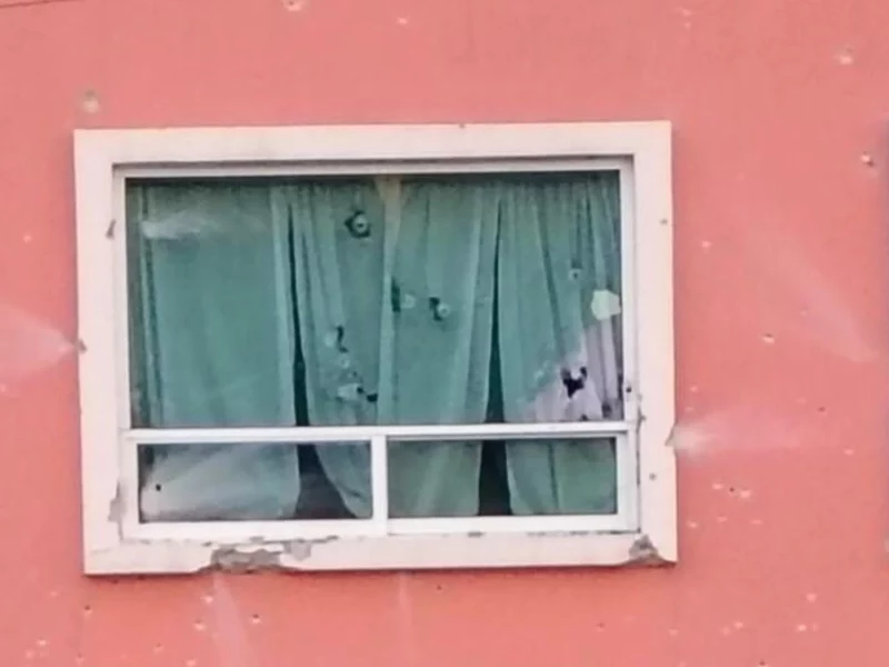 Rafaguean vivienda en San Martín Texmelucan; vecinos reportan 40 detonaciones 