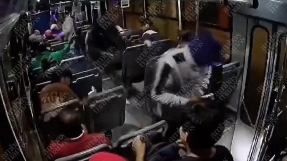 VIDEO: Delincuentes asaltan ruta Mazame en Puebla y lesionan a pasajero  