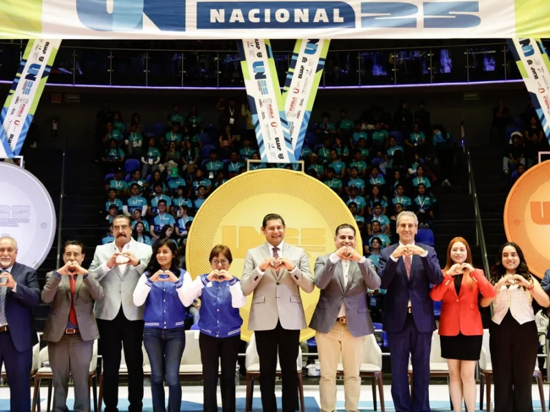 Cedillo y Armenta inauguran la Universiada 2025 en la BUAP
