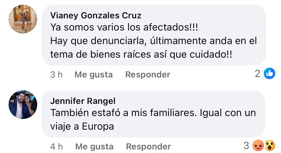Mariana es acusada de fraude por mentir a poblanos con viajar a Europa.