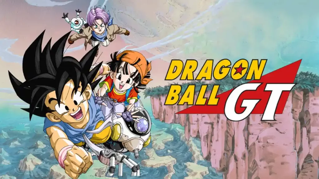 Goku y sus amigos en la saga GT.
