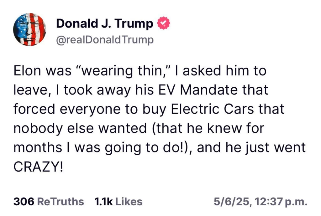Elon Musk y Trump cambian de postura.