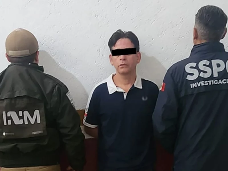 Detienen en Puebla a prófugo del FBI, se escondía en San Andrés Cholula