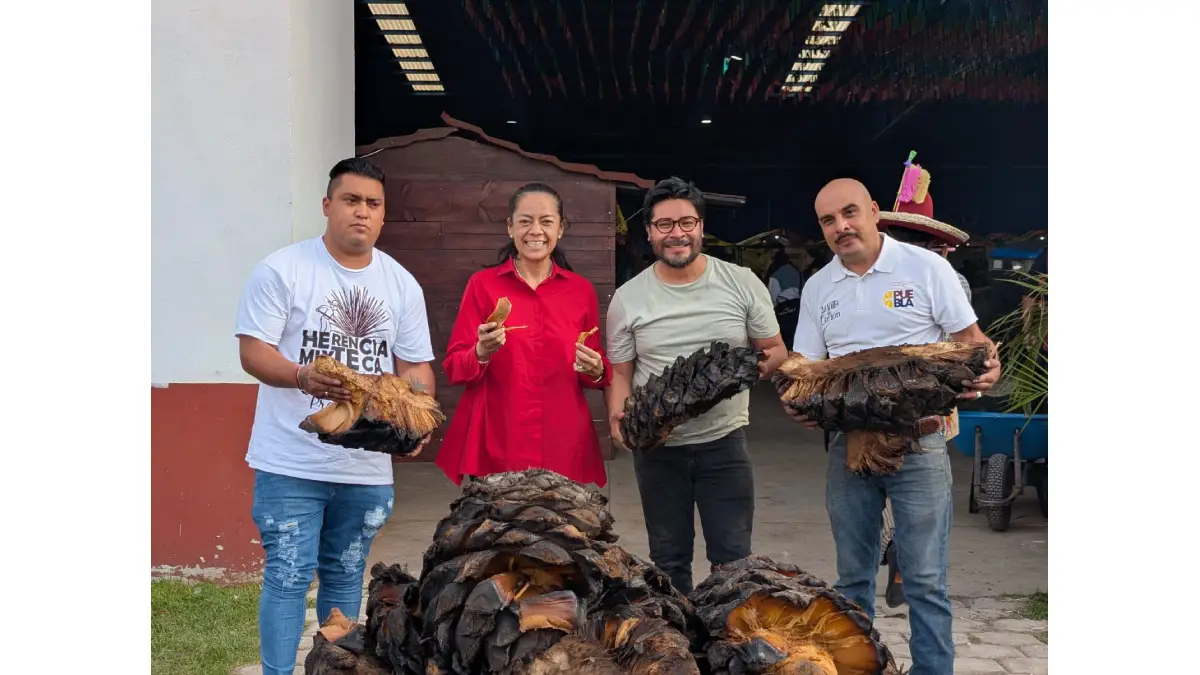 Ariadna Ayala Presidenta Municipal destaca éxito de la Feria del Mezcal y el Pulque en Atlixco.
