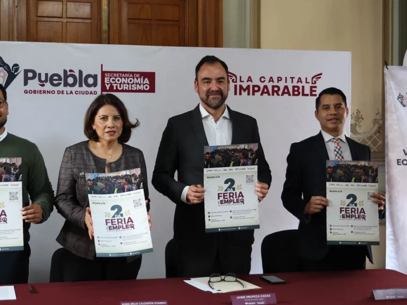 Anuncian la segunda Feria del Empleo en Puebla capital; aquí fecha y hora  