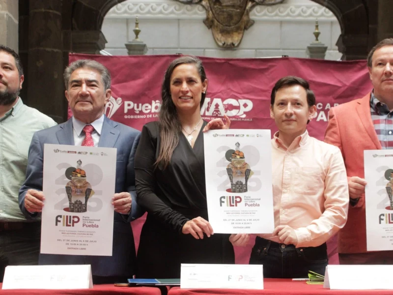 Aquí los detalles de la primera Feria Internacional del Libro en Puebla  